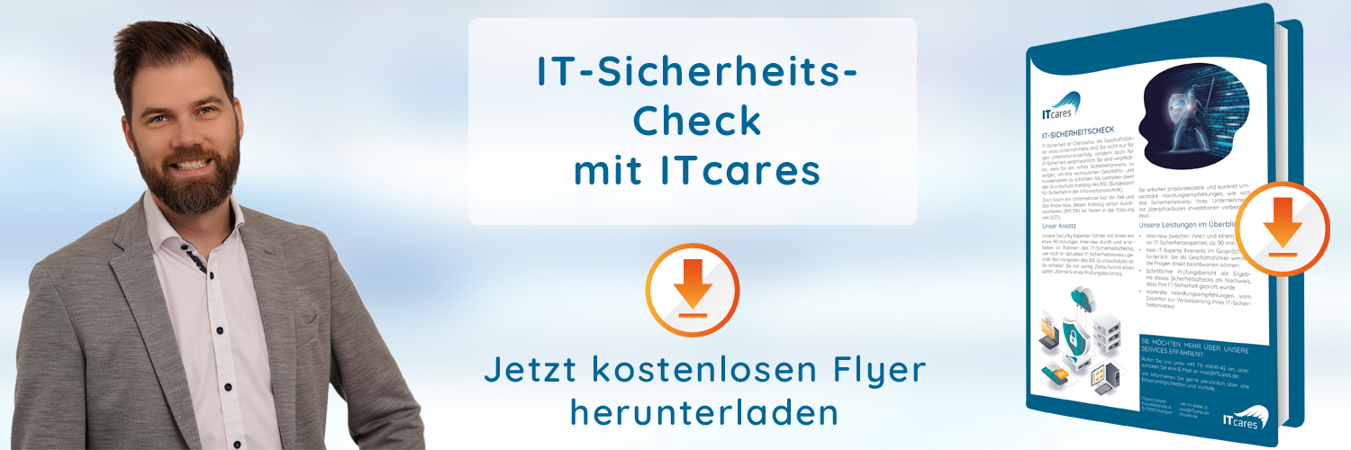 IT-Sicherheitscheck mit ITcares