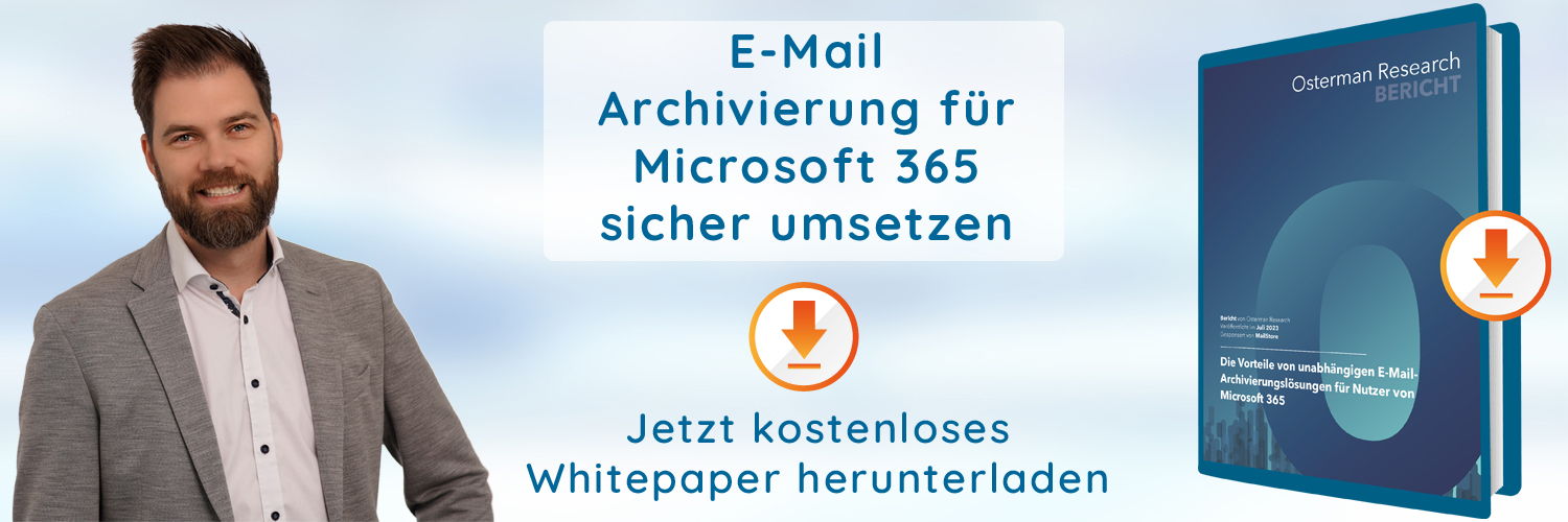 E-Mail Archivierung für Microsoft 365 mit ITcares